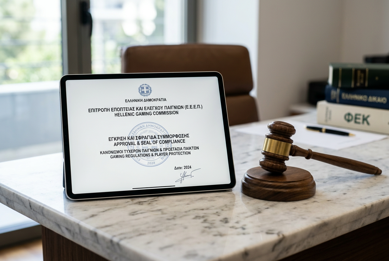 Σύμβολα νομιμότητας και εμπιστοσύνης για τα ελληνικά καζίνο